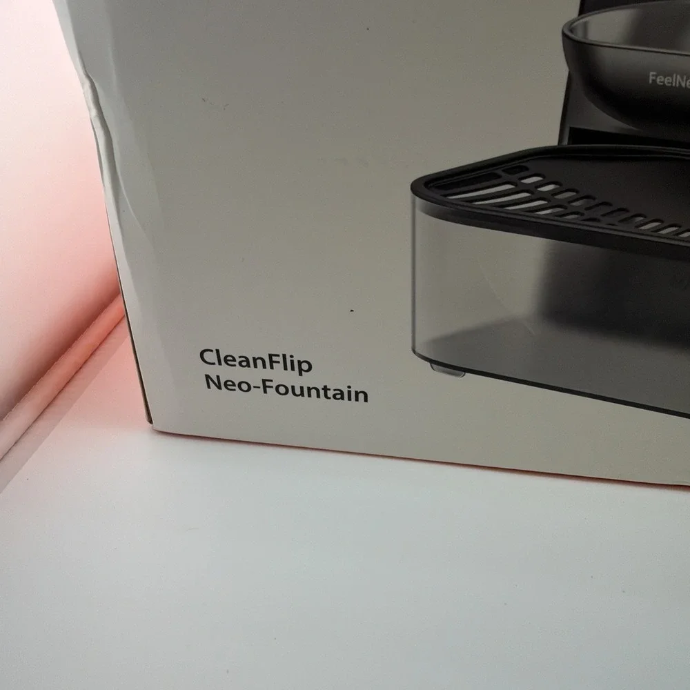 Wireless Cat Water Fountain No Filters Wastewater Separation FEELNEEDY Stainless